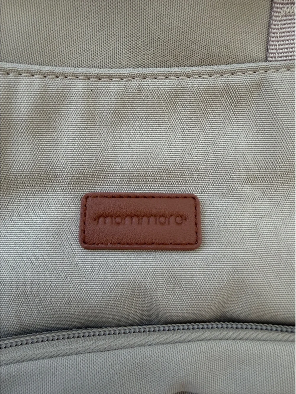 Mommore Diaper & Breast Pump Bag Backpack Beige